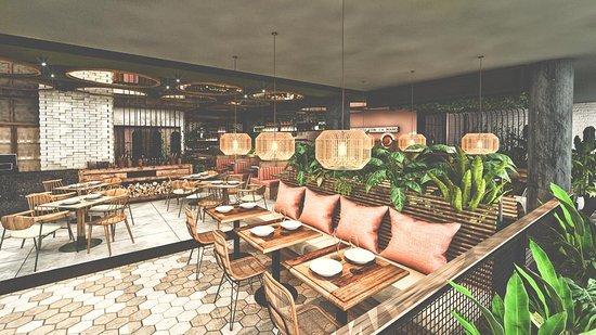 Terrazzo cucina appetitosa