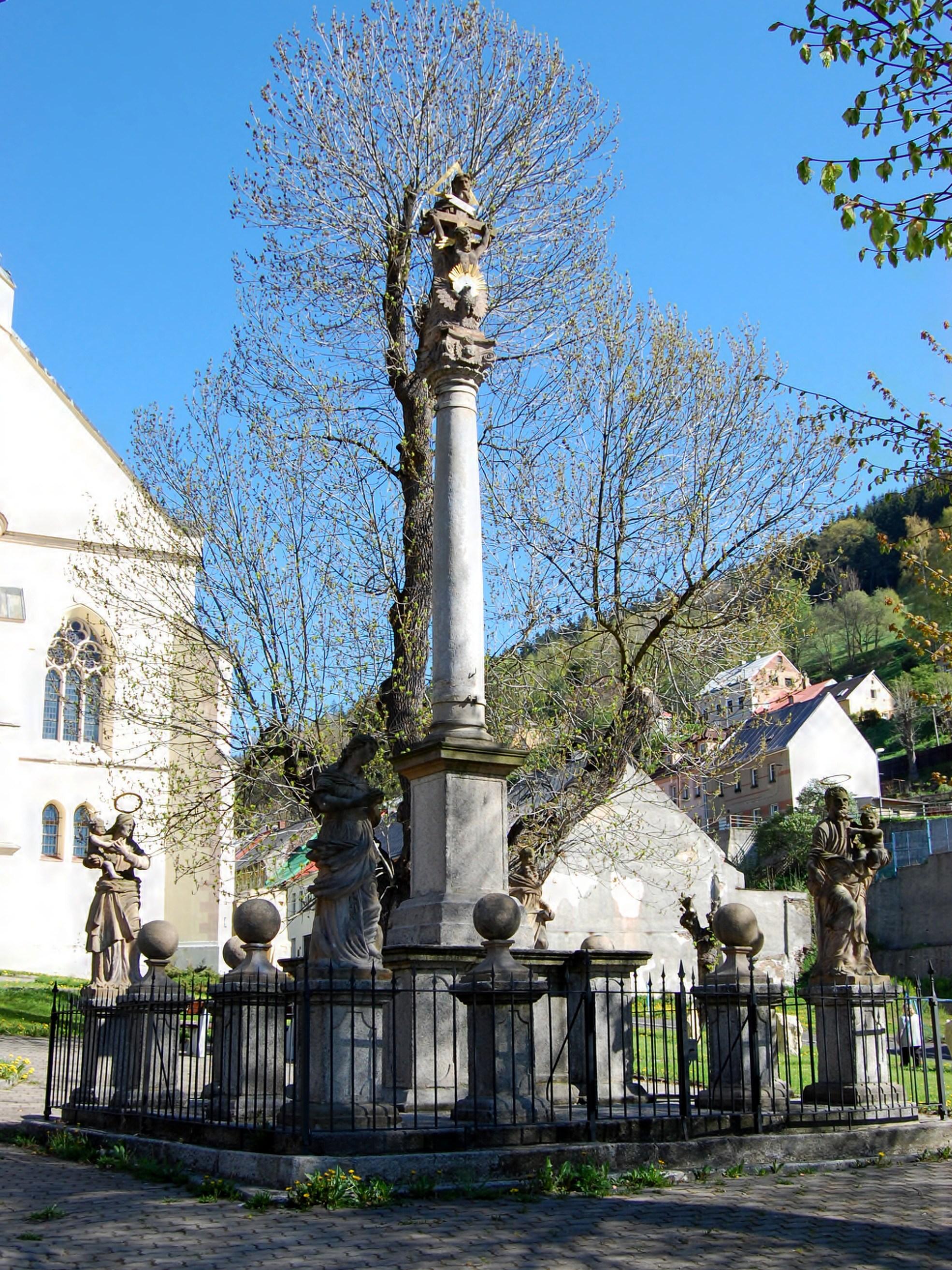 Holy Trinity Column in Jachymov