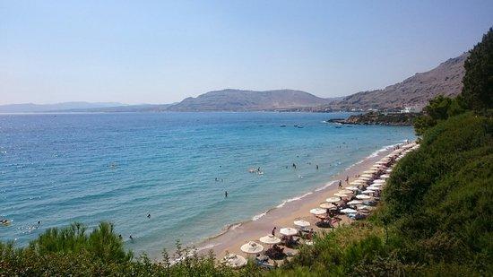 Pefkos strand