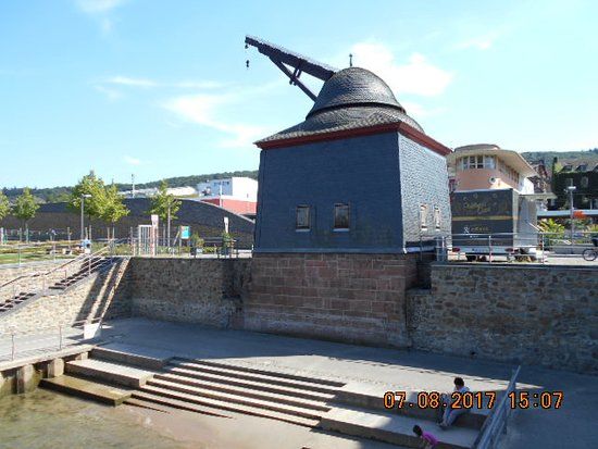 Alter Binger Rheinkran