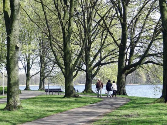 Sloterpark och Sloterplas