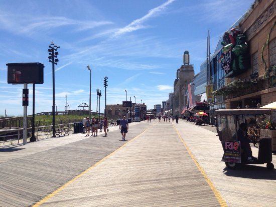 Atlantic City strandpromenad
