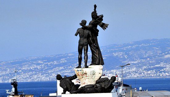 Martyrtorget i Beirut centrum