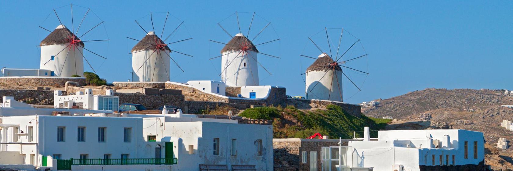 Mykonos vaderkvarnar