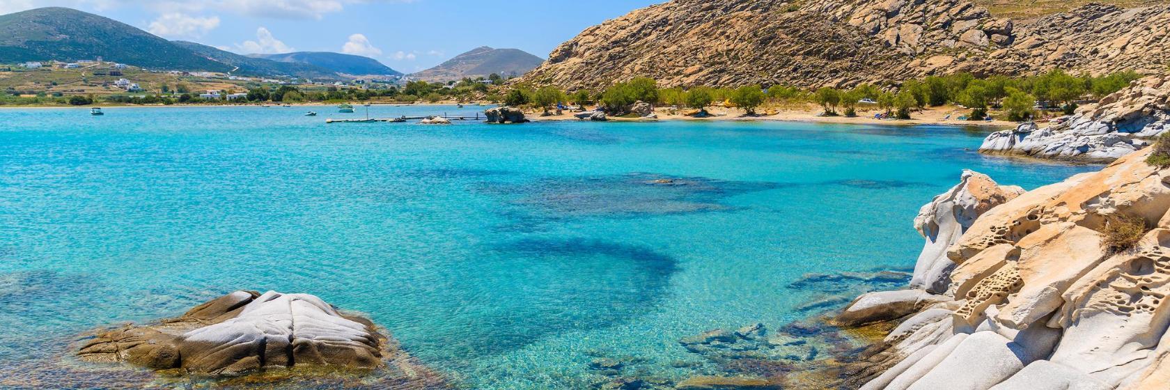 Kolymbithres-stranden