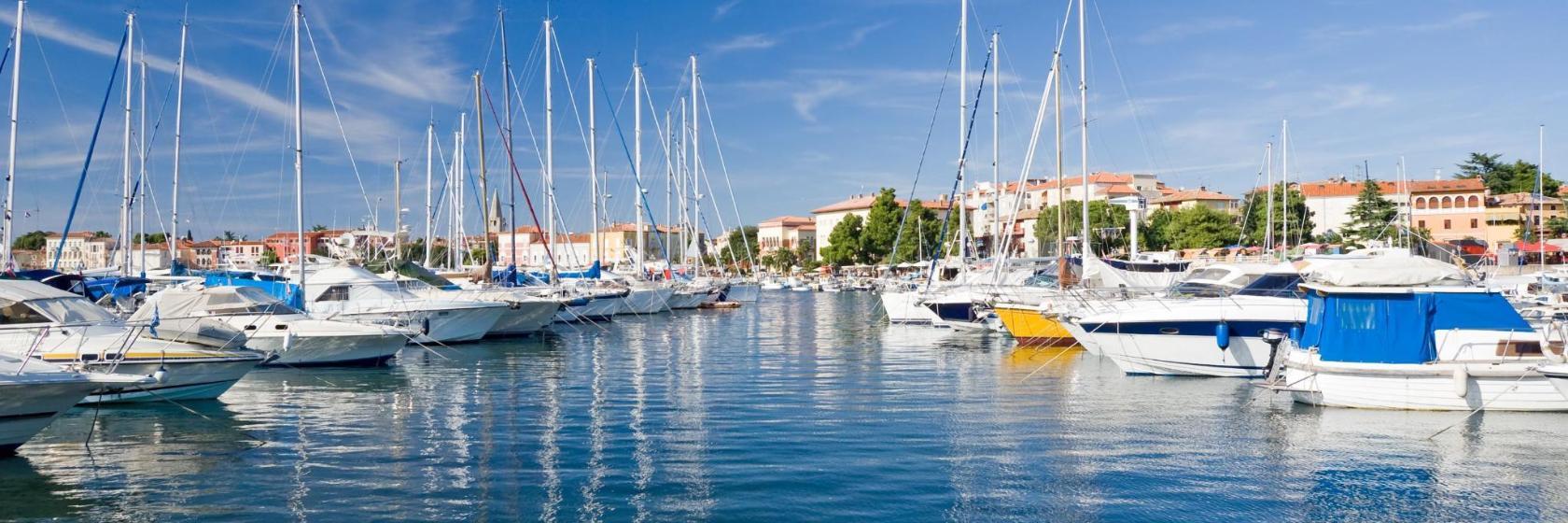 Poreč småbåtshamn