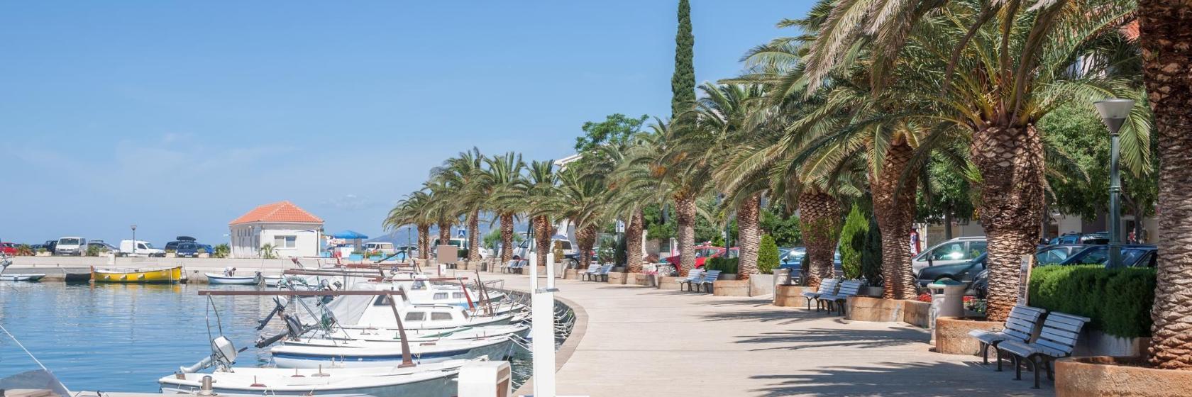 Baska Voda promenadstråk