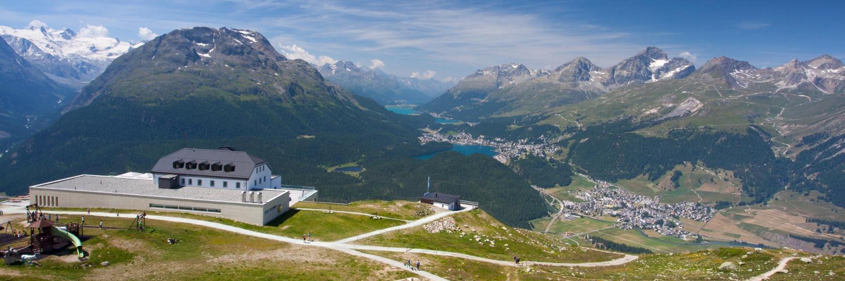 Muottas Muragl bergstopp